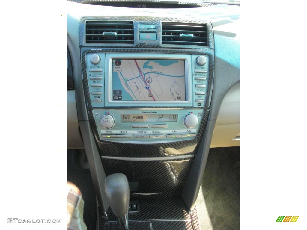 2007 Camry Hybrid - Black / Bisque photo #21