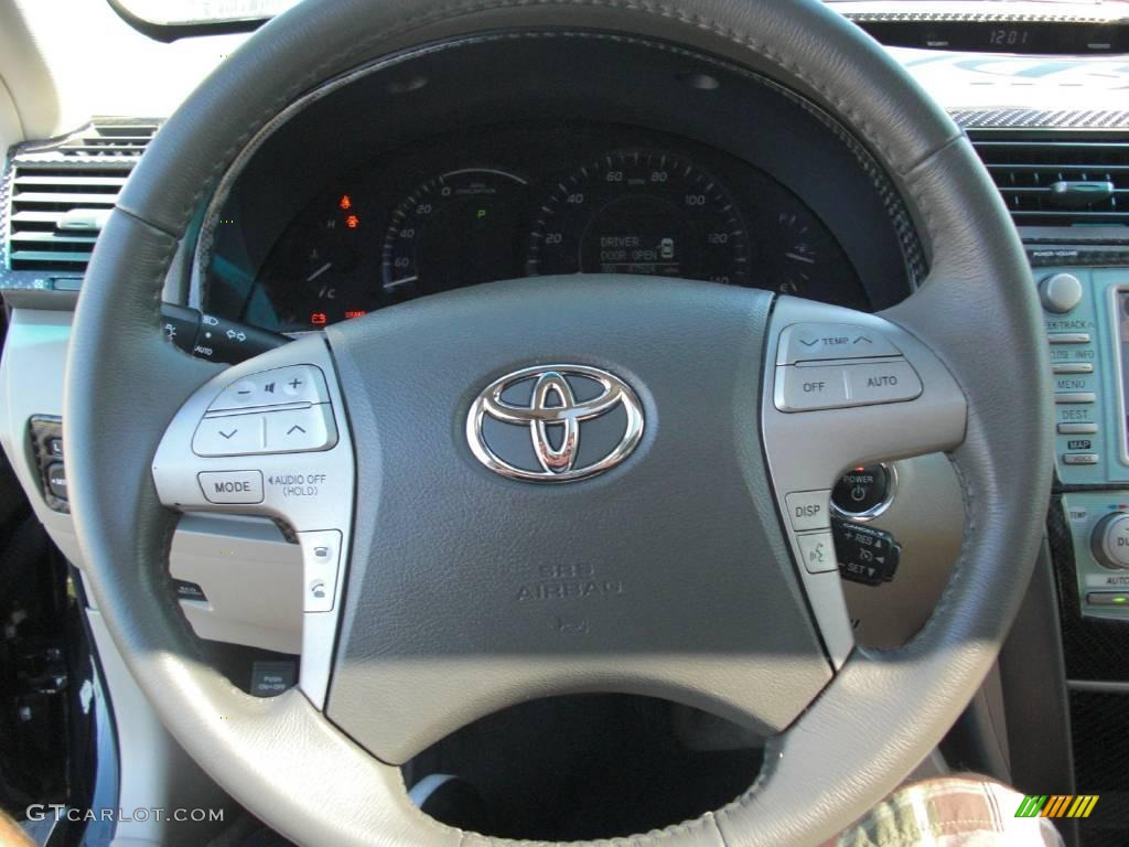 2007 Camry Hybrid - Black / Bisque photo #23