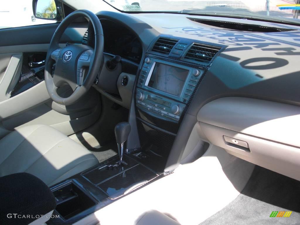 2007 Camry Hybrid - Black / Bisque photo #37