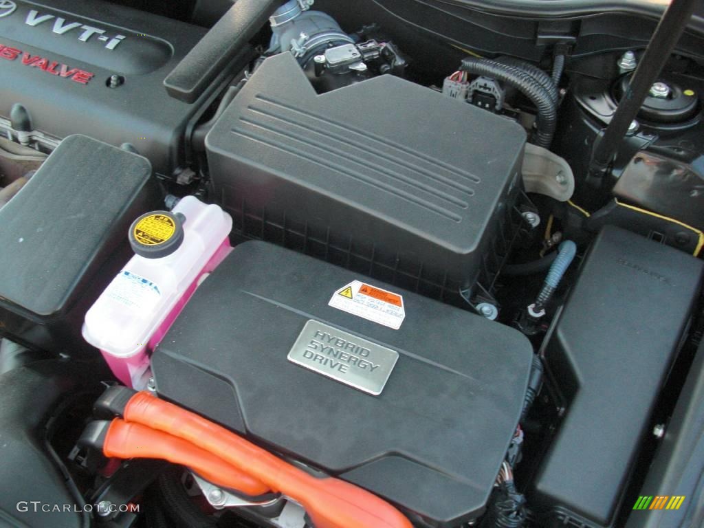 2007 Camry Hybrid - Black / Bisque photo #42