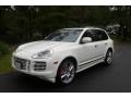 Sand White 2009 Porsche Cayenne Turbo S