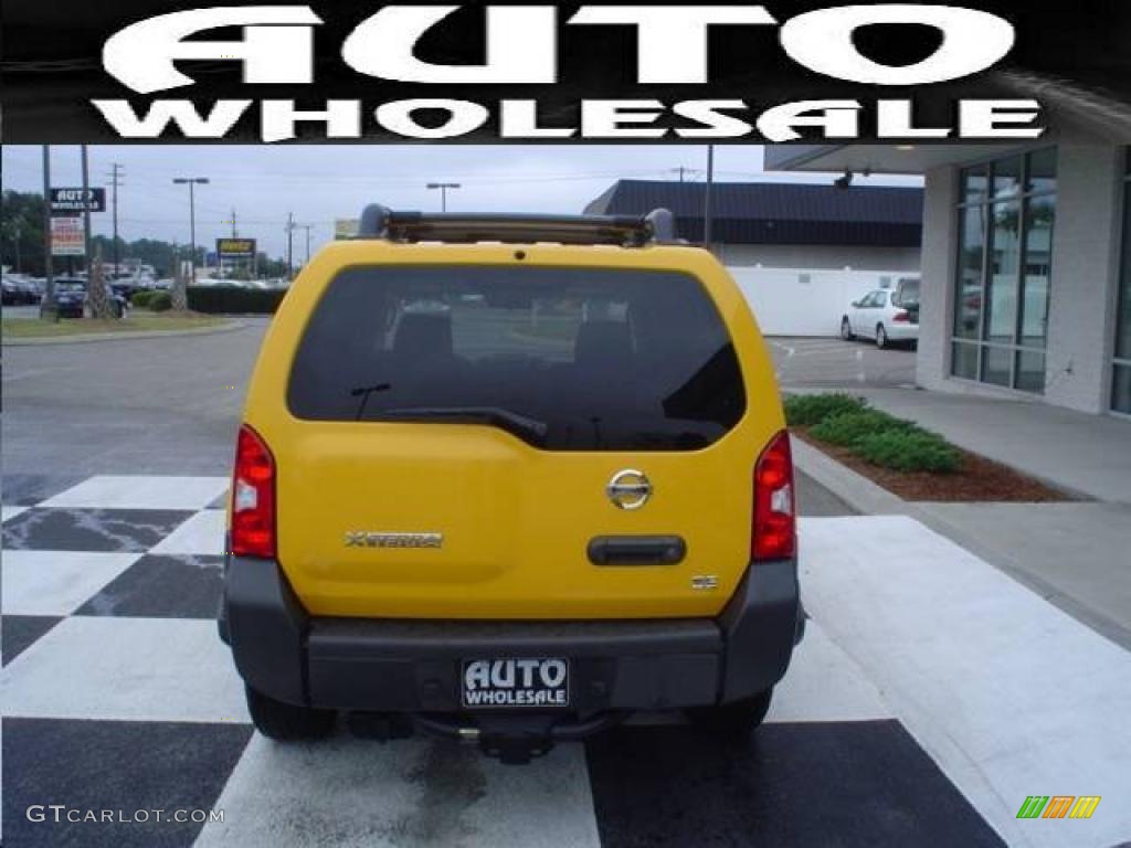 2007 Xterra SE - Solar Yellow / Steel/Graphite photo #3