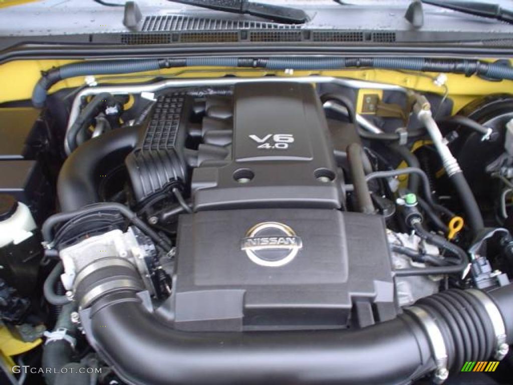 2007 Xterra SE - Solar Yellow / Steel/Graphite photo #6