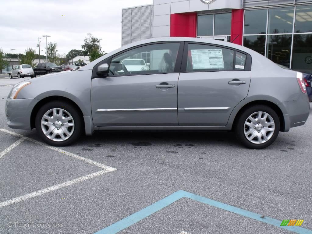 2010 Sentra 2.0 - Magnetic Gray Metallic / Charcoal photo #2