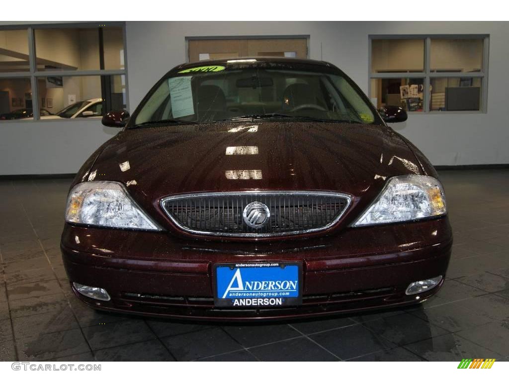 2000 Sable LS Premium Sedan - Chestnut Metallic / Medium Parchment photo #8