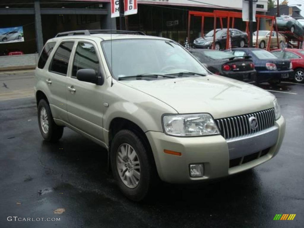 2005 Mariner V6 Premier 4WD - Gold Ash Metallic / Pebble/Light Parchment photo #6