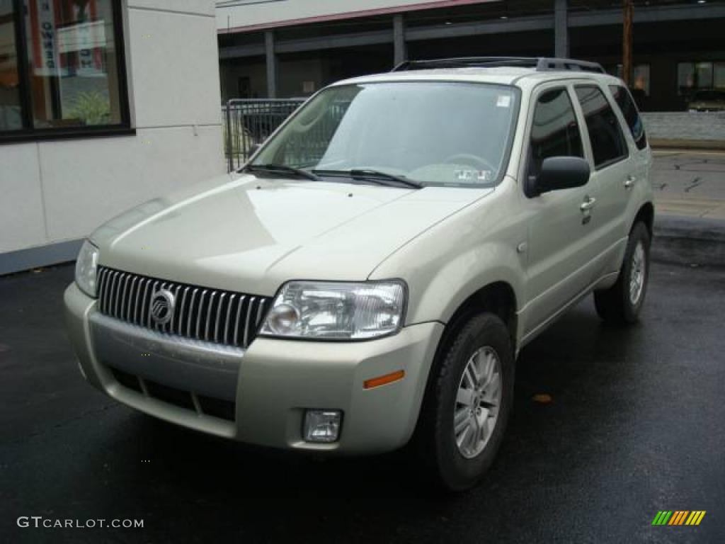 2005 Mariner V6 Premier 4WD - Gold Ash Metallic / Pebble/Light Parchment photo #8