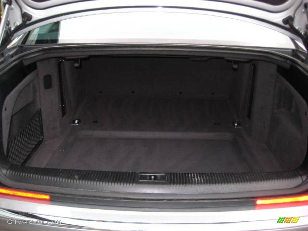 2008 A8 L 4.2 quattro - Quartz Gray Metallic / Black photo #15