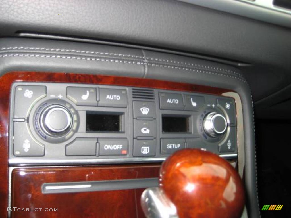 2008 A8 L 4.2 quattro - Quartz Gray Metallic / Black photo #18