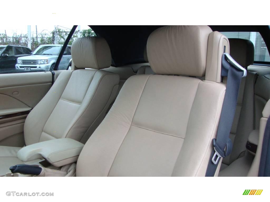 2002 3 Series 325i Convertible - Steel Blue Metallic / Sand photo #9