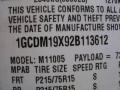 2002 Ivory White Chevrolet Astro Commercial Van  photo #17