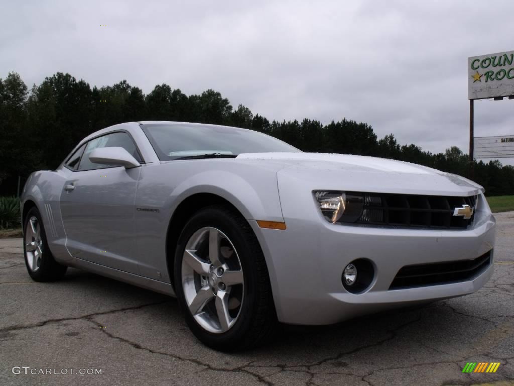 2010 Camaro LT Coupe - Silver Ice Metallic / Gray photo #4