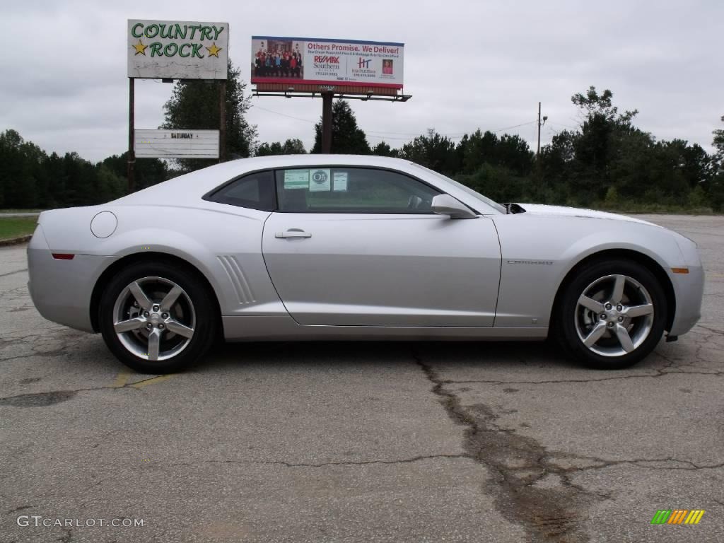 2010 Camaro LT Coupe - Silver Ice Metallic / Gray photo #5