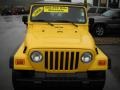 2006 Solar Yellow Jeep Wrangler SE 4x4  photo #18
