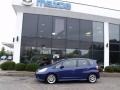 2009 Blue Sensation Pearl Honda Fit Sport  photo #4