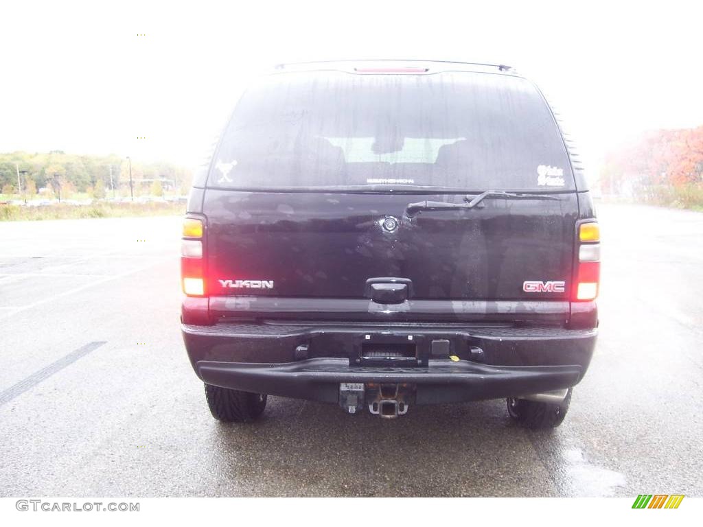 2004 Yukon Denali AWD - Onyx Black / Stone Gray photo #3