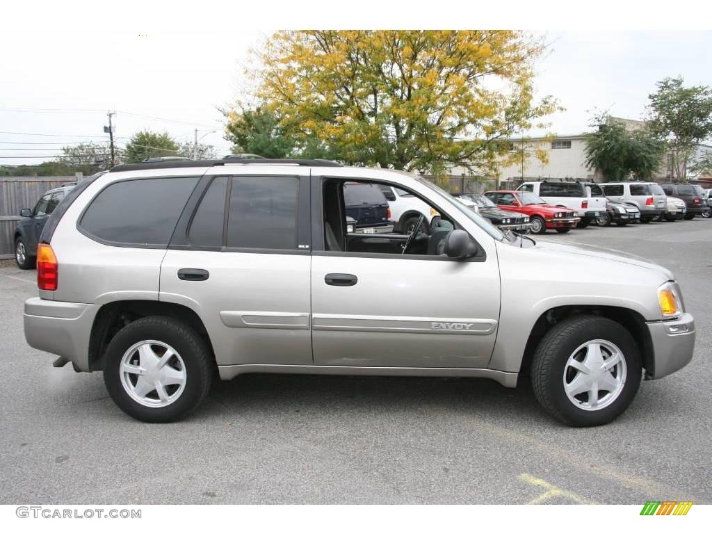 2003 Envoy SLE 4x4 - Pewter Metallic / Medium Pewter photo #11