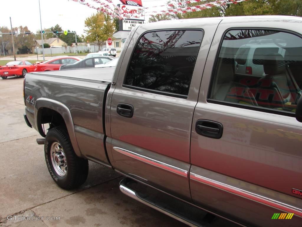 2006 Sierra 2500HD SLT Crew Cab 4x4 - Steel Gray Metallic / Dark Pewter photo #13