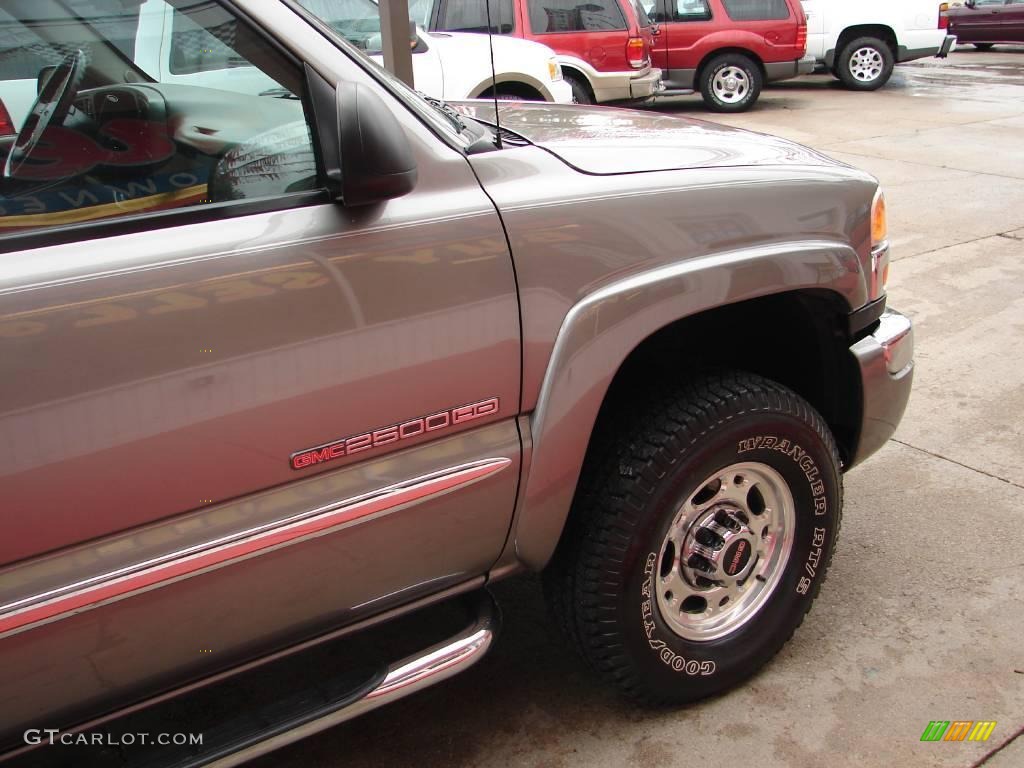 2006 Sierra 2500HD SLT Crew Cab 4x4 - Steel Gray Metallic / Dark Pewter photo #15