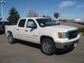 2009 White Diamond Tricoat GMC Sierra 1500 SLT Crew Cab 4x4  photo #1