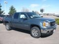 Stealth Gray Metallic 2009 GMC Sierra 1500 SLT Z71 Crew Cab 4x4