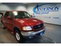 2002 Toreador Red Metallic Ford F150 XLT SuperCrew 4x4  photo #1
