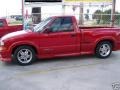 2002 Victory Red Chevrolet S10 Xtreme Regular Cab  photo #3