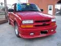 2002 Victory Red Chevrolet S10 Xtreme Regular Cab  photo #4