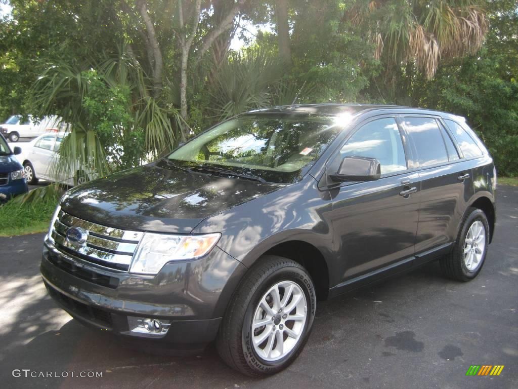 2007 Edge SEL - Carbon Metallic / Medium Light Stone photo #1