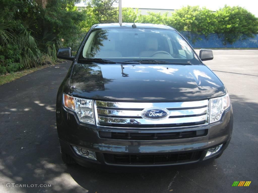 2007 Edge SEL - Carbon Metallic / Medium Light Stone photo #3