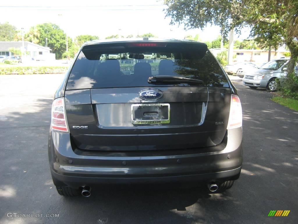 2007 Edge SEL - Carbon Metallic / Medium Light Stone photo #7
