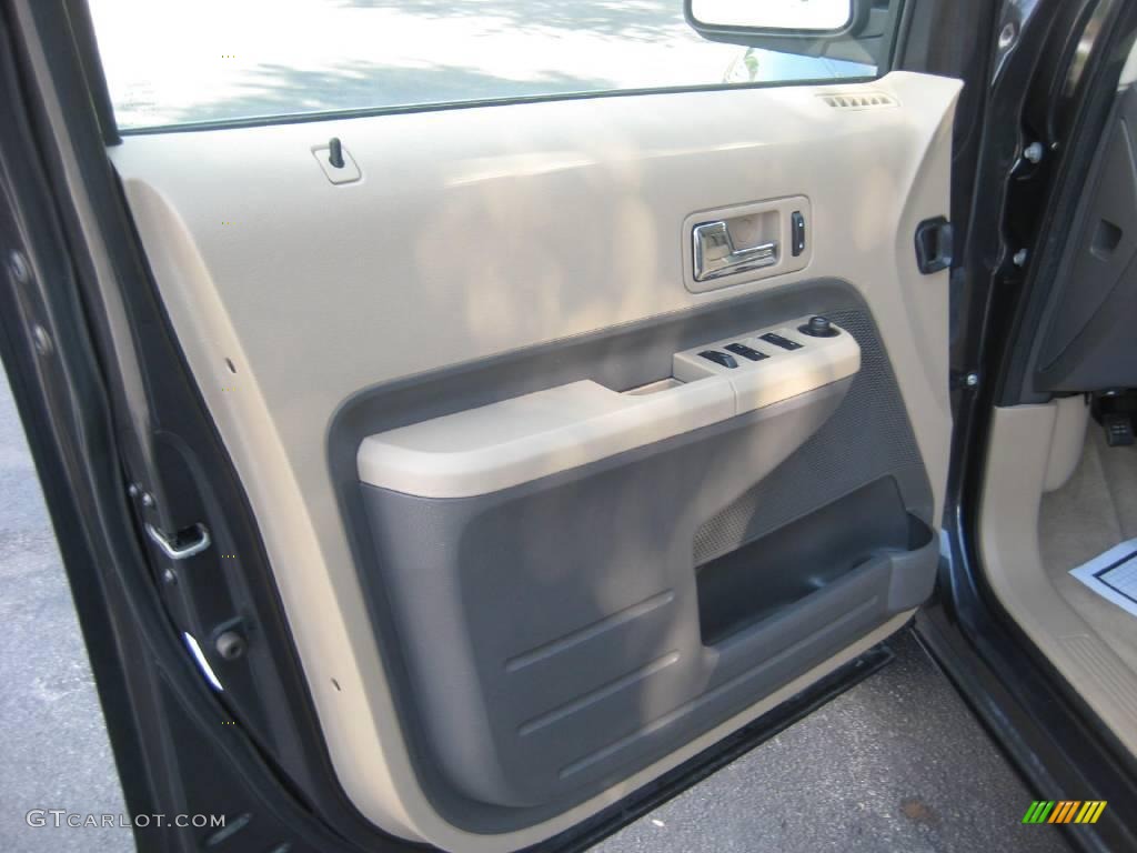 2007 Edge SEL - Carbon Metallic / Medium Light Stone photo #8