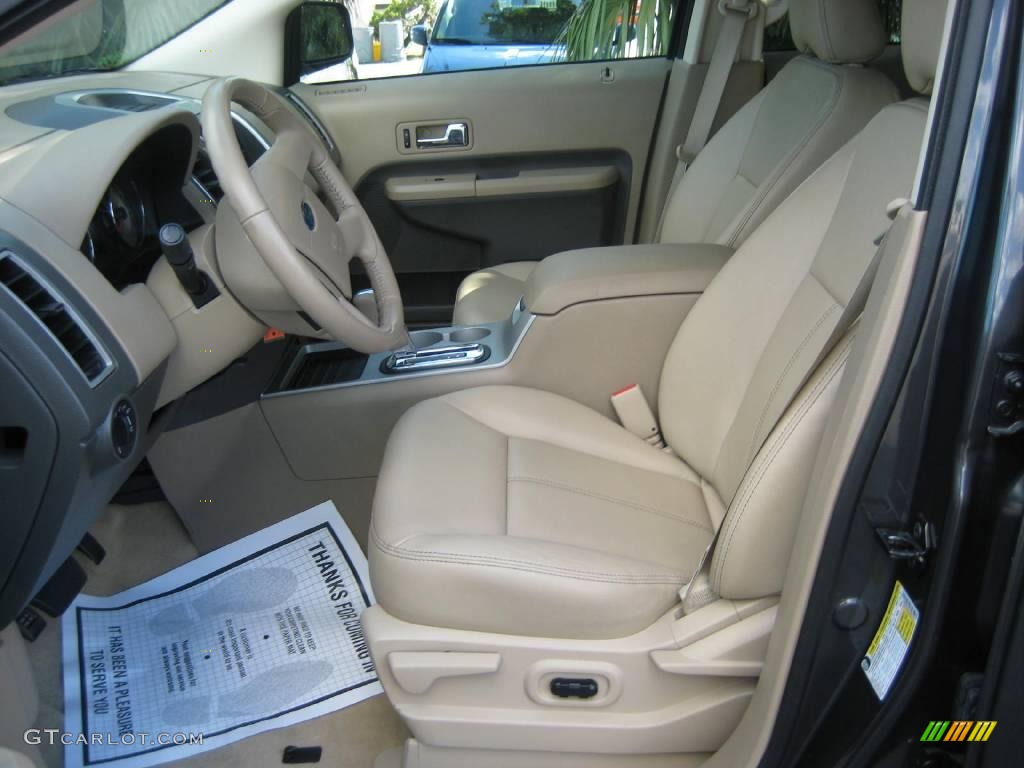 2007 Edge SEL - Carbon Metallic / Medium Light Stone photo #9