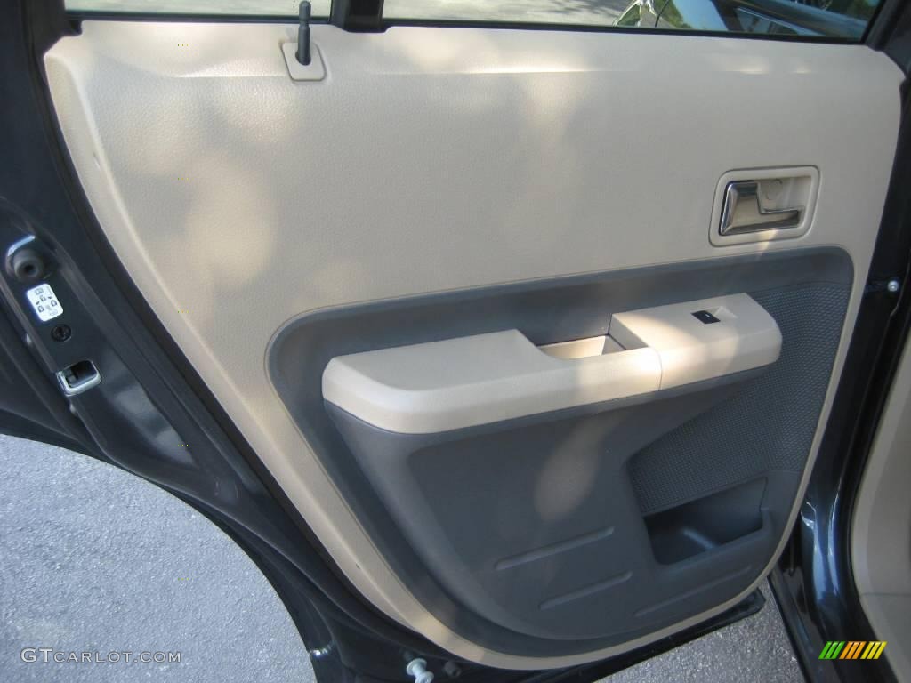 2007 Edge SEL - Carbon Metallic / Medium Light Stone photo #10