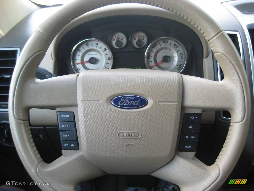 2007 Edge SEL - Carbon Metallic / Medium Light Stone photo #20