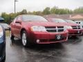 2010 Inferno Red Crystal Pearl Dodge Avenger R/T  photo #3