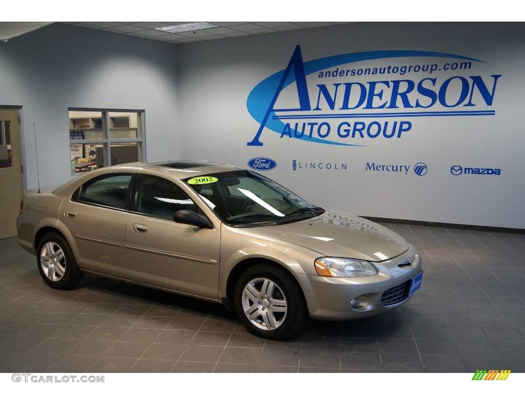 2002 Sebring LXi Sedan - Light Almond Pearl Metallic / Sandstone photo #1
