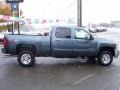 2009 Blue Granite Metallic Chevrolet Silverado 2500HD LTZ Crew Cab 4x4  photo #4