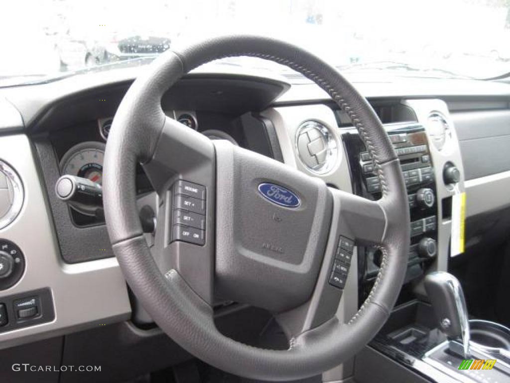 2010 F150 FX4 SuperCab 4x4 - Vermillion Red / Black photo #10