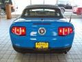 2010 Grabber Blue Ford Mustang V6 Premium Convertible  photo #5