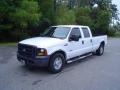 Oxford White Clearcoat - F250 Super Duty XL Crew Cab Photo No. 1