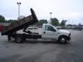 Oxford White - F350 Super Duty Regular Cab Chassis Dump Truck Photo No. 4