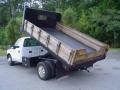 2007 Oxford White Ford F350 Super Duty Regular Cab Chassis Dump Truck  photo #7