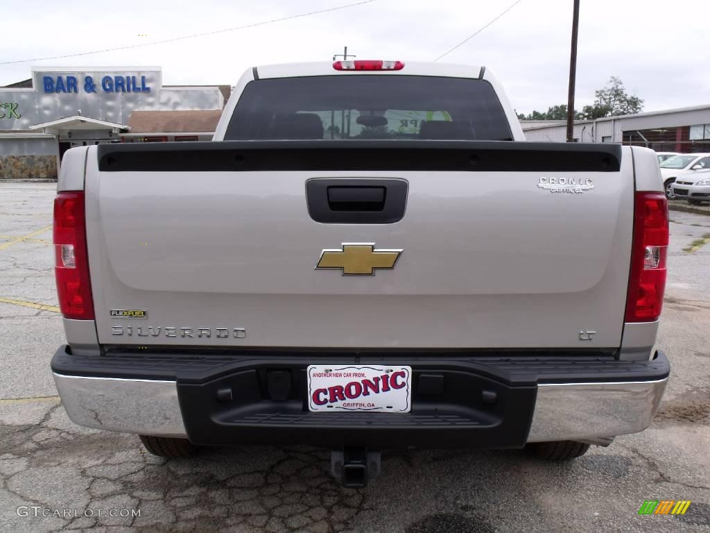 2009 Silverado 1500 LT Crew Cab - Silver Birch Metallic / Dark Titanium photo #7