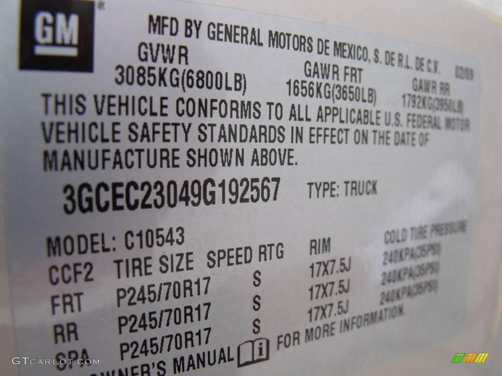 2009 Silverado 1500 LT Crew Cab - Silver Birch Metallic / Dark Titanium photo #19