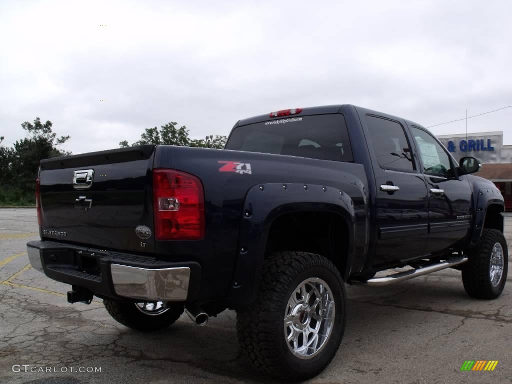 2009 Silverado 1500 LT Z71 Crew Cab 4x4 - Imperial Blue Metallic / Ebony photo #6