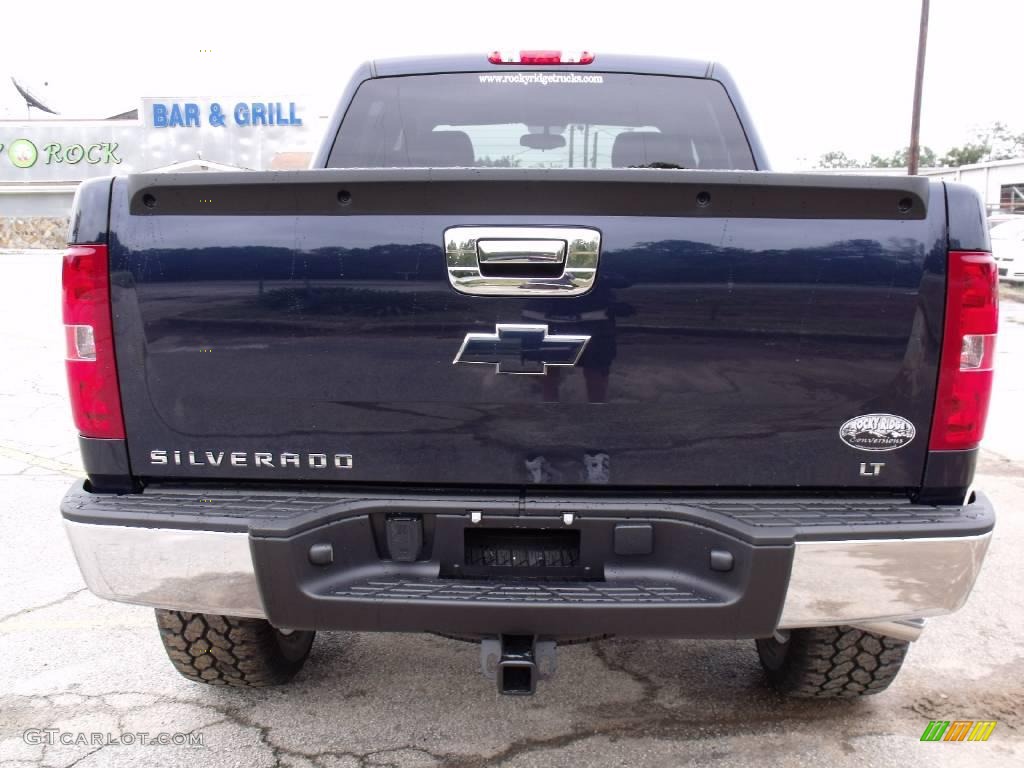 2009 Silverado 1500 LT Z71 Crew Cab 4x4 - Imperial Blue Metallic / Ebony photo #7