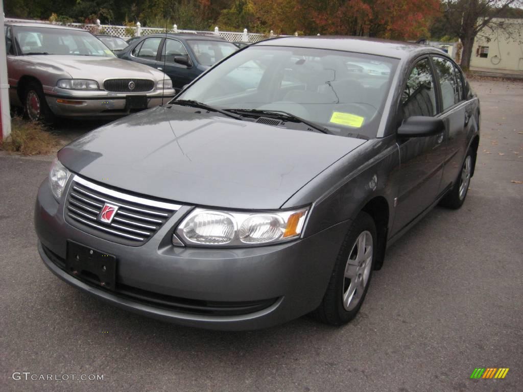 2006 ION 2 Sedan - Storm Gray / Gray photo #1