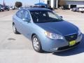 2007 Seattle Light Blue Hyundai Elantra GLS Sedan  photo #4