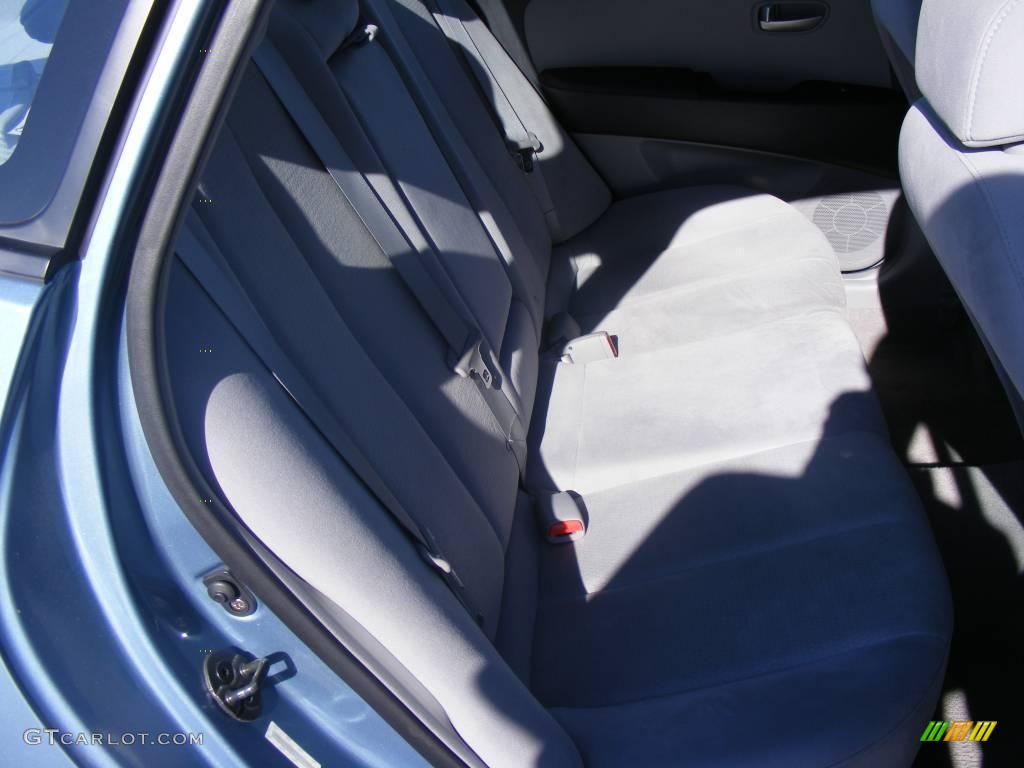 2007 Elantra GLS Sedan - Seattle Light Blue / Gray photo #21